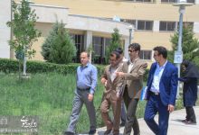 بازدید معاون محترم عمرانی امور آموزش عالی سازمان برنامه و بودجه کشور جناب آقای مهندس شفیعی  از دانشگاه صنعتی شاهرود 